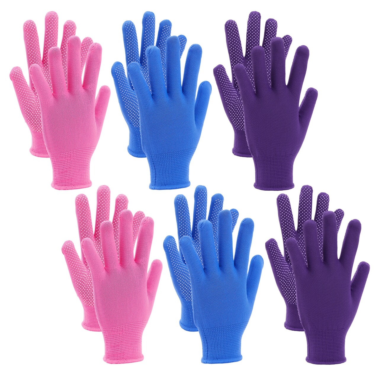 6 Pairs Women's Protective Gardening Gloves for Planting and